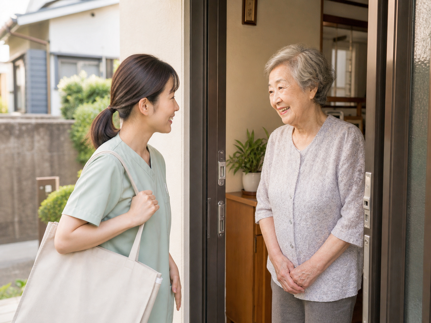 利用者と家族のイメージ